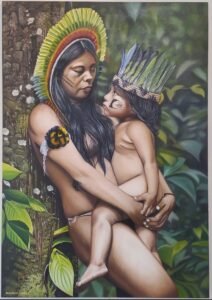 Indígena - 70x100 cm