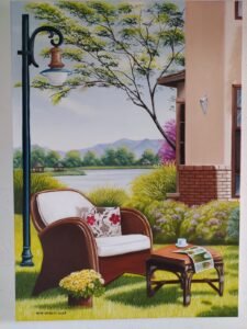 Pintura de gênero - 50x70 cm