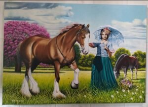 Pintura de gênero -70x100 cm